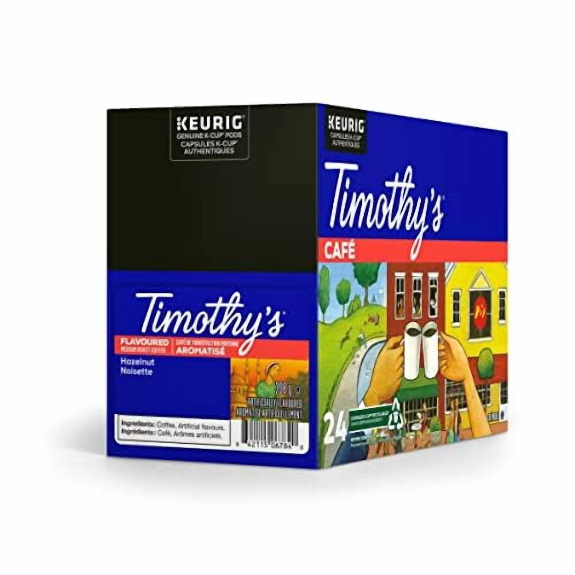 , Noisette, Hazelnut-Flavored Coffee, K-Cup Portion Pack for Keurig K-Cup Brewers, 24-Count (Pack of 2)