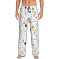 thumbnail image 2 of Lsque Easter Rabbit Print Men's Pajama Pants, Lounge Pant - Comfortable Home Wear,Elastic Waistband, Stylish Design-XX-Large, 2 of 9