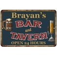 thumbnail image 1 of Brayan's Green Bar & Tavern Rustic Sign 8 x 12 Matte Finish Metal 108120047540, 1 of 1