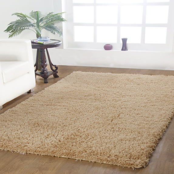 Affinity Home Collection Home-soft Luxurious Plush Shag Rug (4' x 6')