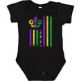 thumbnail image 3 of Inktastic Mardi Gras Flag Boys or Girls Baby Bodysuit, 3 of 5
