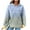 Yellow, variant on LYXSSBYX Hoodies for Women Pullover Women'S 2024 Winter Hooded Sweatshirt Loose Casual Striped Print Round Neck Hooded Long Sleeve Sweatshirt