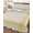 Yellow, Butter, Ivory, Vanilla, variant on Quilt King Size Bedding Set, Green Grid Lines Reversible Summer Quilt 3 Pieces, Minimalist Stripes Linen Texture Beige Lightweight Bedspreads Coverlets with 2 Pillow Shams for All Seasons