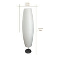 thumbnail image 3 of Bemona European Style Vertical Minimalist Lampshade Floor Lamp Living Room Bedroom Creative Cross-border Warm LED Paper Lighting Decoration, 3 of 7