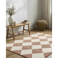thumbnail image 6 of BoutiqueRugs Almeda Bohemian, Transitional Area Rug - Machine Washable - Pearl, Camel, Dark Pink - 6' x 9', 6 of 6