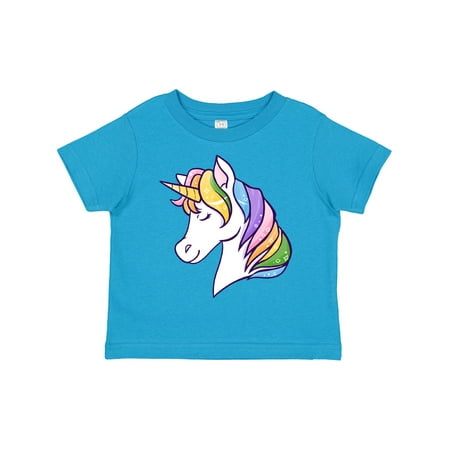

Inktastic Cute Rainbow Unicorn Gift Toddler Boy or Toddler Girl T-Shirt