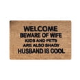 thumbnail image 2 of Spoof Phrase Creative Kitchen Mat Bedroom Living Room Floor Mat, 2 of 3