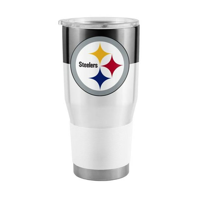 Logo Chaise 30 oz NFL Steelers Colorblock Inox Tumbler