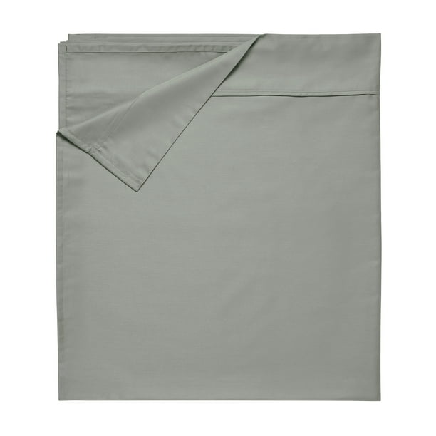 Pure 100 Cotton 400 Thread Count Flat Bed Sheet Only Top Sheet Only