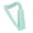 Light Green, variant on 8 String Lyre Harp Portable Beginner Wood Harp with Tuning Wrench Professional Stringed Musical Instruments Enduring