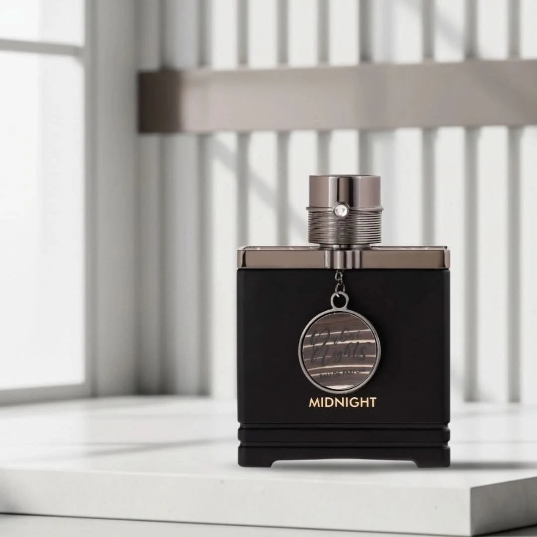 Armaf, Men's Dubai Nights Midnight EDP Spray, 3.4 oz, Aromatic