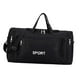 thumbnail image 4 of Bolsa de gimnasio para mujeres y hombres, ligera, multiresistencia, para entrenamiento. Negro, 4 of 9