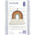 thumbnail image 6 of Hillfolk Wrapped Rainbow Kit- Includes Diecut Chipboard Rainbow Shape, Cotton Cording, Yarn, Needle, Glue And Instructions. Makes One 7.5" X 9.5" Rainbow., 6 of 9