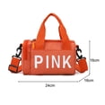 thumbnail image 3 of DQrwqpou Oxford Fitness Bag Deporte Pequeña Multifuncional para Hombres Y Mujeres (naranja), 3 of 6