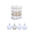 thumbnail image 2 of Eolstice 24 Piece Christmas Hanging Ornament Set, Assorted Colorful Shiny Decorative Balls, for Festive Holiday Tree Indoor Home Party Decor, 2 of 9