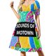 thumbnail image 2 of Vestido de manga corta para bailar rosas, vestidos de gala, vestido de verano holgado, vestido de verano para mujer, vestido de verano para mujer, 2 of 7