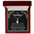 thumbnail image 4 of To My Girlfriend Loving You Alluring Ribbon Necklace Message Card, 4 of 7