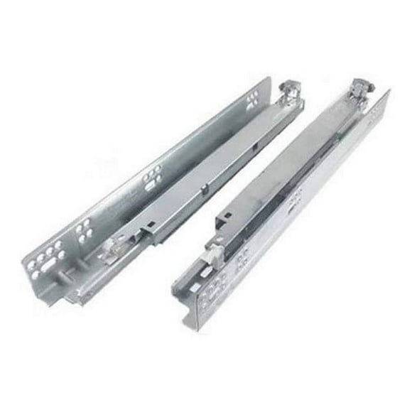 Blum 563H5330Bx2 Tandem Plus Blumotion 21"" Drawer Runner Pair for Face Frame Silver Nickel Finish (Pack of 2)