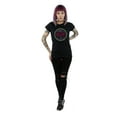 thumbnail image 4 of ACDC T-Shirt en Coton Néon à Motif Cercle pour Femmes, 4 of 5