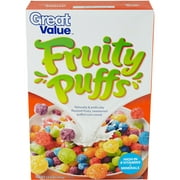 Great Value Fruity Puffs Cereal, 14.8 Oz