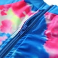 thumbnail image 4 of Uccdo Toddler Girls Long Sleeve Rashguard One-Piece Swimsuit Kids Zipper Bathing Suit Swimwear 2-8T, 4 of 6