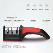 CableVantage Knife Sharpener 3 Stage Steel Diamond Ceramic Coated Kitchen Sharpening Tool US