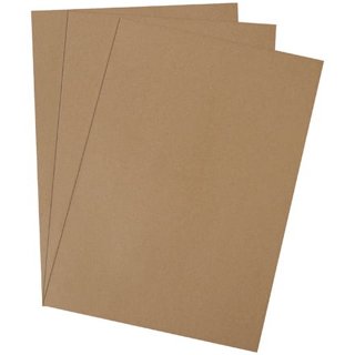 0.25 Thick Blank MDF Chipboard Sheets for Painting, Arts and Crafts (8 x 10 in, 12 Pack)