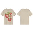 thumbnail image 1 of Hello Kitty & Friends X Strawberry Shortcake My Melody Beige T-Shirt, 1 of 2