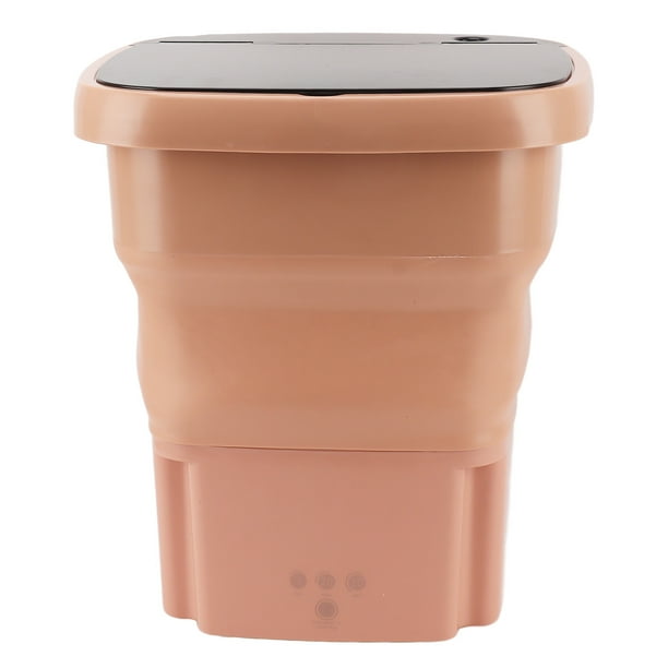 Mini Lavadora Plegable Portátil Liviana Y Compacta, Lavadora De Capacidad De 15 L, Lavado Suave De Ropa Interior, Función De Deshidratación, Fácil
