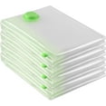 thumbnail image 1 of PinesC Vacuum Storage Bags Jumbo 4 Packs Extra Large(130x100 cm) - Strong Space Saver Compression Bags XXL Vacuum Pack Bags for Duvet,Clothes,Quilts,Comforters,Bedding,Pillows - Save, 1 of 5