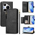 thumbnail image 3 of FOXDOCK Funda Tipo Cartera para Xiaomi Poco M6 Plus Cuero PU con Cremallera y Correa de Muñeca, Ranuras para Tarjetas, Soporte Plegable, Cierre Magnético, 3 of 5