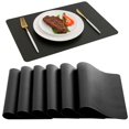 thumbnail image 1 of Juego de 6 manteles Individuales, de Piel sintética Lavable en, Resistente al Calor para decoración de Halloween, decoración de Mesa de Cocina, Comedor, manteles Impermeables, 1 of 6