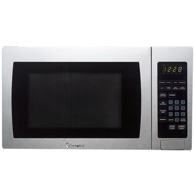900 watt Microwave with Digital Touch Stainless Steel, Metallic 0.9