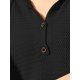 thumbnail image 5 of Vestido mini casual sin mangas con capucha de color sólido de punto para mujer Inspire Chic XL negro, 5 of 6
