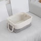 thumbnail image 1 of Cesta de tela para organizar ropa, juguetes y artículos del hogar | Cesta de tela plegable con asas | Costuras suaves, 1 of 6