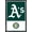 Black Framed Version, variant on MLB Oakland Athletics - Logo 22 Wall Poster, 22.375" x 34"