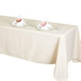 thumbnail image 6 of BalsaCircle 10 Pieces 72" x 120" Beige Rectangle Polyester Tablecloths Table Cover Linens, 6 of 8
