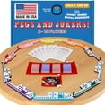 thumbnail image 1 of Games By 3D Pegs And Jokers Board Game - 2-10 Players Strategic Fun Compact Durable Easy To Learn Travel Friendly Convenient Storage Perfect For Friends & Family Game Nights And Holiday Party, 1 of 5