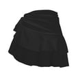 thumbnail image 3 of Idoravan Women's Basic Versatile Skirt Womens Solid Color Casual Fashion Comfortable Holiday Style Beach Skirt, 3 of 7