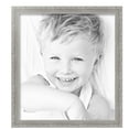 thumbnail image 2 of ArtToFrames 19" x 21" Classic Antique Silver Picture Frame, 19x21 inch Silver Wood Poster Frame (WOM-4926), 3 Pack, 2 of 6