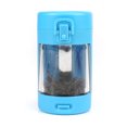thumbnail image 3 of Air Tight Storage Jars, Portable Rechargeable Mini Magnifying Glass Jar with LED Light for Home Blue,Black,Purple,Rose Pink, 3 of 7
