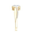 thumbnail image 3 of Certified Lab Grown Diamond 1 Carat Engagement Ring, EF-VS Quality - With Jewelry Box, 14K Yellow Gold, US 8.00, 3 of 8