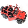 thumbnail image 4 of Coche fundido a presión KinSmart 2018 Jeep Wrangler Rubicon sin tapa roja, 4 of 9