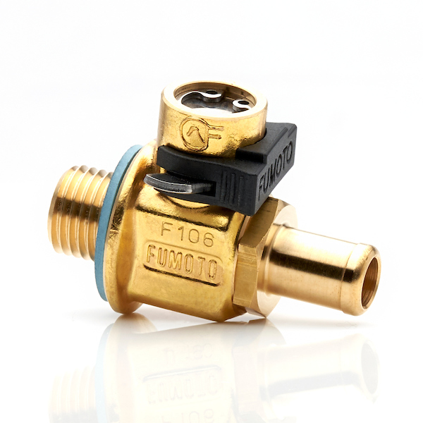 F133N LONG NIPPLE OIL DRAIN VALVE WITH M121.25