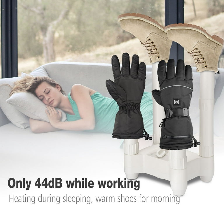2Pcs Shoe Dryer+Timer Boot Deodorizer Footwear Electric Warmer Sock Glove  HOT!