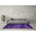 thumbnail image 3 of Ahgly Company Indoor Rectangle Oriental Purple Industrial Area Rugs, 3' x 5', 3 of 4