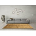 thumbnail image 3 of Ahgly Company Indoor Round Oriental Brown Traditional Area Rugs, 5' Round, 3 of 4