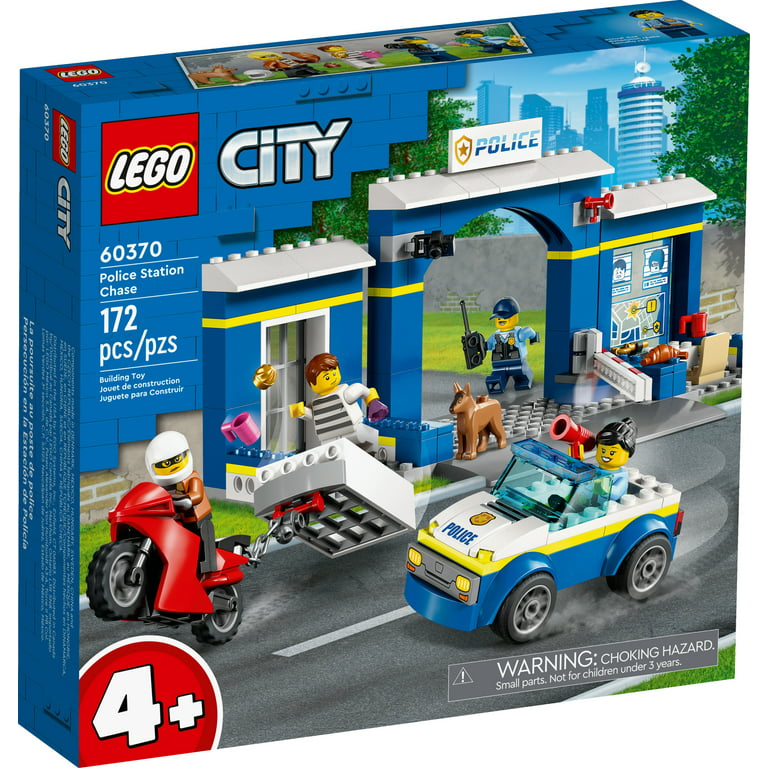 cement Spanien Guinness LEGO City Police Station Chase Set with Police Car Toy 60370 - Walmart.com