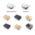 thumbnail image 4 of Drawer Lingerie Tile Storage Organizer Space-Saving Storage Box For Bra Socks Ties And Belts, 4 of 4