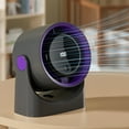 thumbnail image 3 of Wall Mountable Cooling Air Circulation Fan Featuring Temperature Monitor ABS Housing Suitable for Home and Office Use, 3 of 8